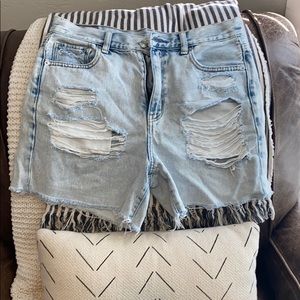 Jean shorts/mom short